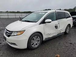 Salvage cars for sale at Fredericksburg, VA auction: 2016 Honda Odyssey EXL