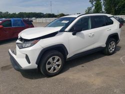 Toyota salvage cars for sale: 2021 Toyota Rav4 LE