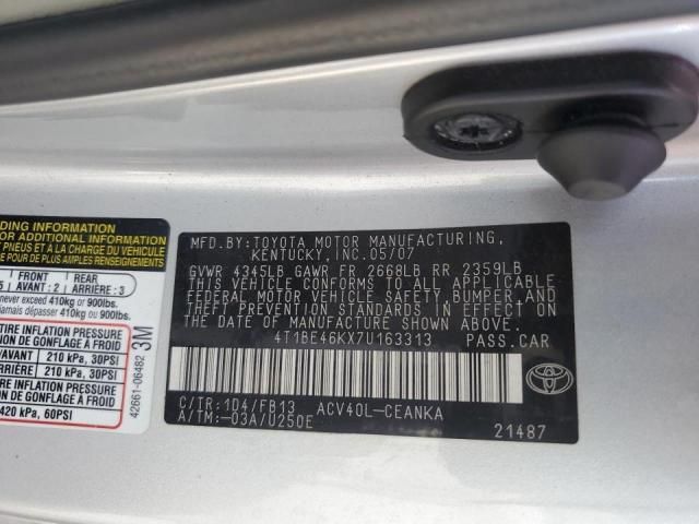 2007 Toyota Camry CE