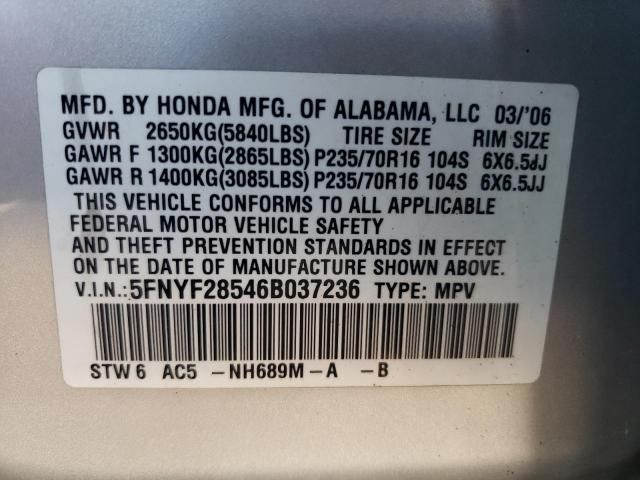 2006 Honda Pilot EX