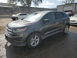 Salvage cars for sale at Albuquerque, NM auction: 2018 Ford Edge SE