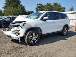 Salvage cars for sale from Copart Finksburg, MD: 2018 Honda Pilot Exln