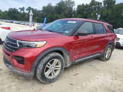 Salvage cars for sale at Ocala, FL auction: 2020 Ford Explorer XLT