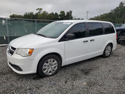 Salvage cars for sale at Riverview, FL auction: 2019 Dodge Grand Caravan SE