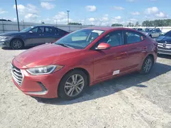 Salvage cars for sale at Lumberton, NC auction: 2018 Hyundai Elantra SEL