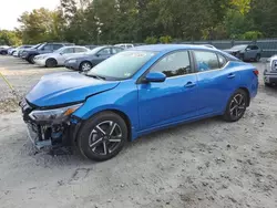 Salvage cars for sale at Candia, NH auction: 2024 Nissan Sentra SV