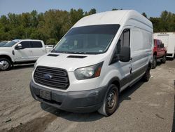 Salvage trucks for sale at Cahokia Heights, IL auction: 2015 Ford Transit T-350