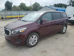 KIA Vehiculos salvage en venta: 2016 KIA Sedona LX