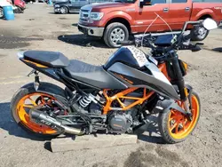 Salvage cars for sale from Copart Pennsburg, PA: 2021 KTM 390 Duke