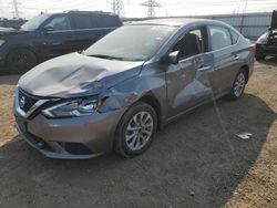 Salvage cars for sale at Elgin, IL auction: 2018 Nissan Sentra S