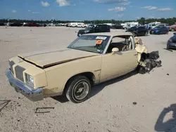 Classic salvage cars for sale at auction: 1978 Oldsmobile Cutlass CA