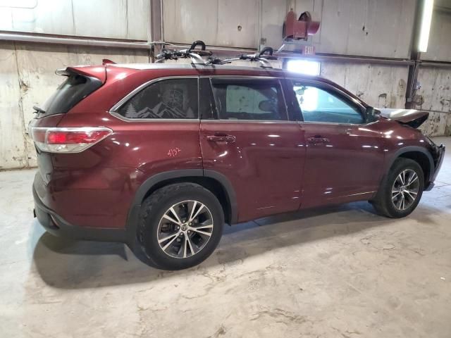 2016 Toyota Highlander XLE