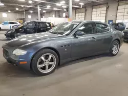 Maserati salvage cars for sale: 2005 Maserati Quattroporte M139