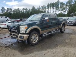 Salvage cars for sale at Harleyville, SC auction: 2011 Ford F250 Super Duty