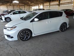 Salvage cars for sale at Phoenix, AZ auction: 2017 Toyota Corolla IM