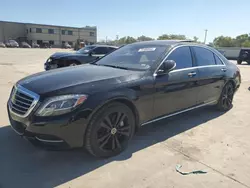 Mercedes-Benz s-Class salvage cars for sale: 2016 Mercedes-Benz S 550 4matic