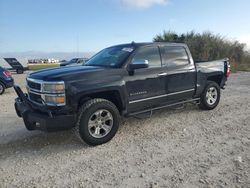 Salvage cars for sale at Taylor, TX auction: 2014 Chevrolet Silverado K1500 LTZ