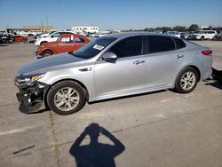 2018 KIA Optima LX en venta en Grand Prairie, TX