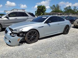 BMW 6 Series salvage cars for sale: 2013 BMW 650 I