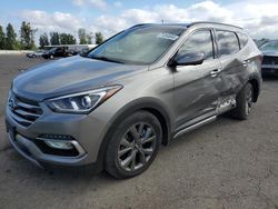 Salvage Cars with No Bids Yet For Sale at auction: 2017 Hyundai Santa FE Sport