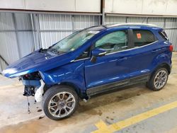 Salvage cars for sale at Mocksville, NC auction: 2019 Ford Ecosport Titanium