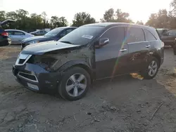 Salvage cars for sale at Baltimore, MD auction: 2013 Acura MDX Technology