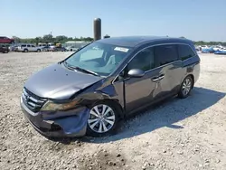 Salvage cars for sale at Montgomery, AL auction: 2016 Honda Odyssey EXL