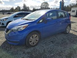 Nissan Vehiculos salvage en venta: 2017 Nissan Versa Note S