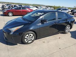 Salvage cars for sale at Grand Prairie, TX auction: 2016 Toyota Prius