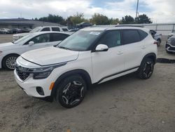 Salvage cars for sale at Sacramento, CA auction: 2024 KIA Seltos SX