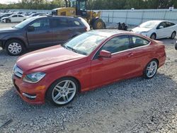 Mercedes-Benz salvage cars for sale: 2013 Mercedes-Benz C 350 4matic