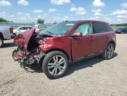 Salvage cars for sale at Houston, TX auction: 2013 Ford Edge Limited