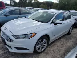 Ford Fusion s Hybrid Vehiculos salvage en venta: 2018 Ford Fusion S Hybrid