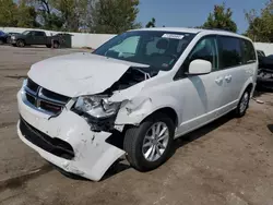 Salvage cars for sale at Bridgeton, MO auction: 2018 Dodge Grand Caravan SXT