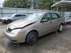 Salvage cars for sale at Austell, GA auction: 2005 Ford Focus ZX4