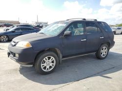 Salvage cars for sale at Grand Prairie, TX auction: 2006 Acura MDX Touring