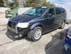 Salvage cars for sale at Bridgeton, MO auction: 2013 Dodge Grand Caravan SXT