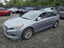 Salvage cars for sale at Waldorf, MD auction: 2016 Hyundai Sonata SE