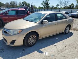 Toyota salvage cars for sale: 2012 Toyota Camry Base