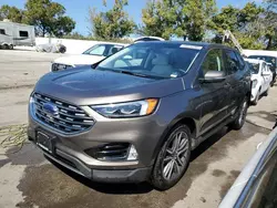 Ford Vehiculos salvage en venta: 2019 Ford Edge Titanium