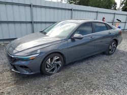 Salvage cars for sale at Spartanburg, SC auction: 2024 Hyundai Elantra Limited