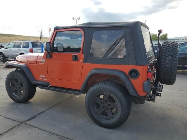 2006 Jeep Wrangler / TJ Sport