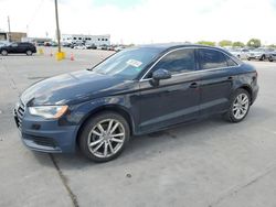 Vehiculos salvage en venta de Copart Grand Prairie, TX: 2015 Audi A3 Premium