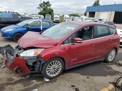 Salvage cars for sale from Copart Woodhaven, MI: 2016 Ford C-MAX SEL