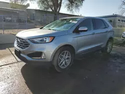 Salvage cars for sale at Albuquerque, NM auction: 2021 Ford Edge SEL