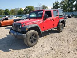 Jeep salvage cars for sale: 2016 Jeep Wrangler Unlimited Sport