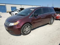 Salvage cars for sale at Haslet, TX auction: 2013 Honda Odyssey EXL