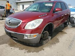 Salvage cars for sale at Pekin, IL auction: 2010 Buick Enclave CXL