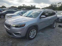 Jeep salvage cars for sale: 2019 Jeep Cherokee Latitude