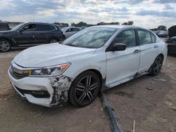 Salvage cars for sale at Kansas City, KS auction: 2017 Honda Accord Sport